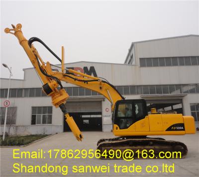 China 20m Small Rotary Pile Drilling Rig Pile Driving Equipment 1200mm Max Diameter FD520A for sale