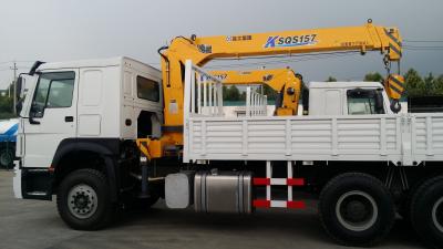China SQ5SK3Q 5 Ton Cargo Boom Truck Crane / Xcmg Truck Mounted Crane for sale