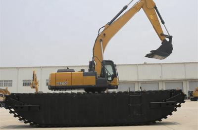 China CE Road Construction Machinery , 20 Ton Amphibious Excavator XE215S With 1cbm Bucket Capacity for sale