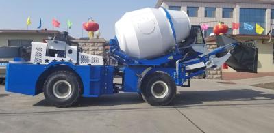 China Self Loading 1.8cbm Concrete Cement Mixer Truck With CBGV-4025 Pump for sale
