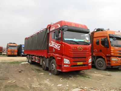 China CA6DM2 Engine FAW JH6 8X4 460HP Cargo Truck for sale