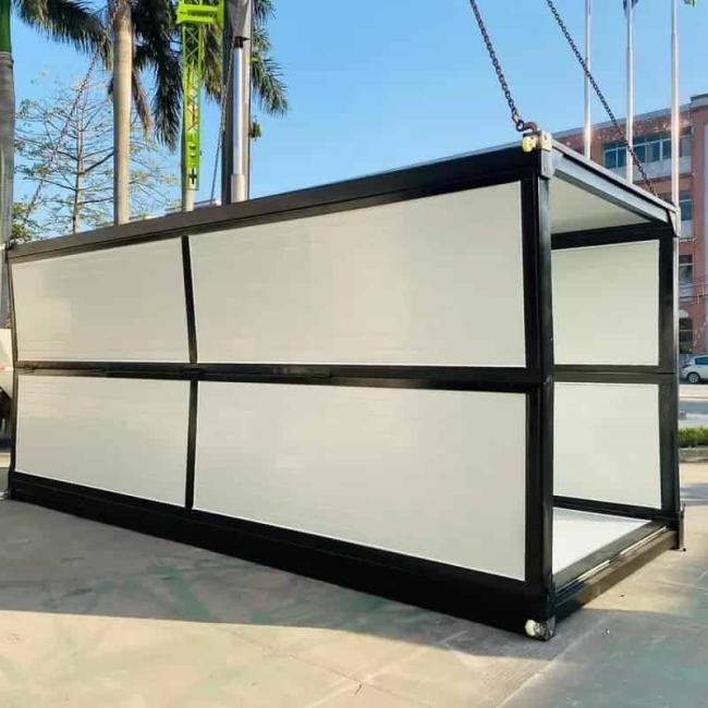 shipping container fold out homes customized