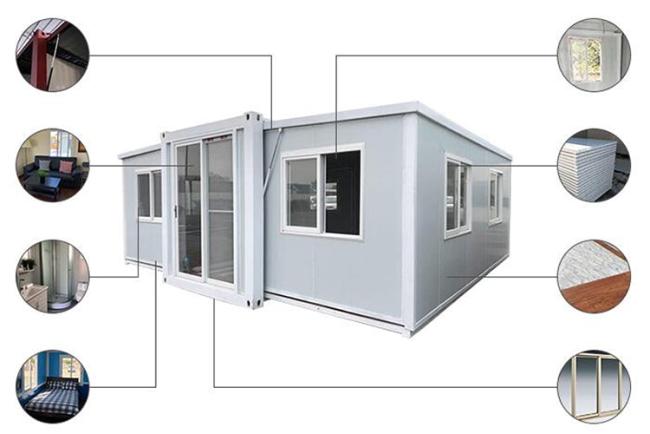 Grande luxury expandable container house exterior