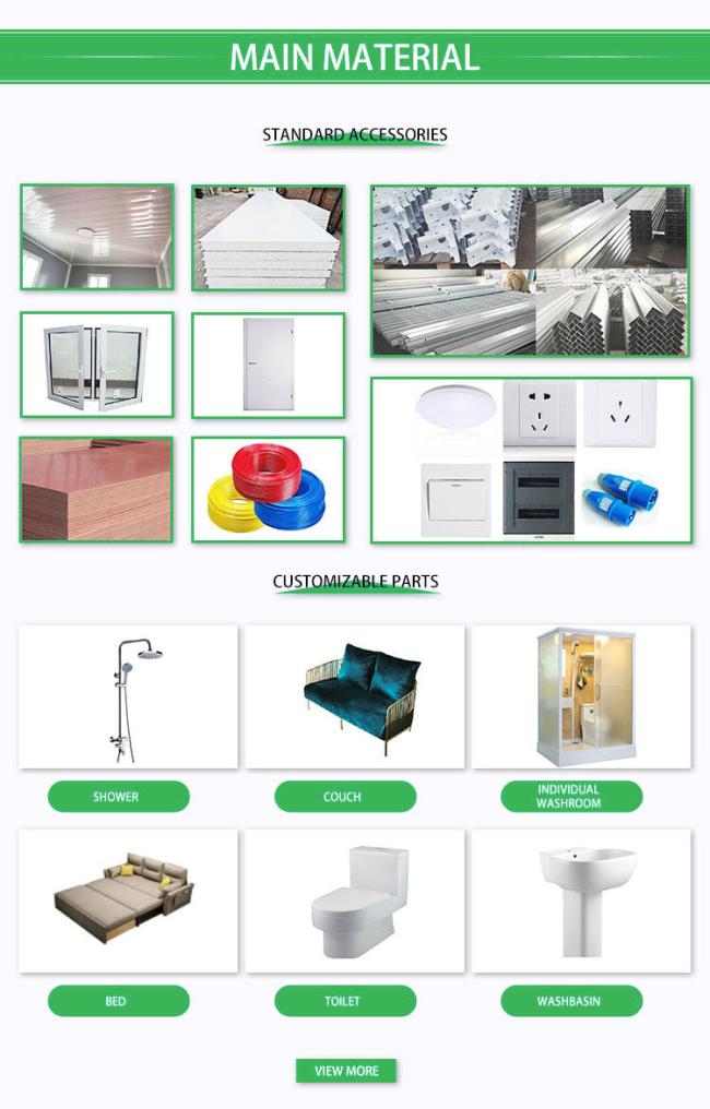 Folding Portable Houses fitting