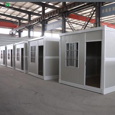 China Circuit Protector Prefab Folding Container House Site Office Building Stackable for sale
