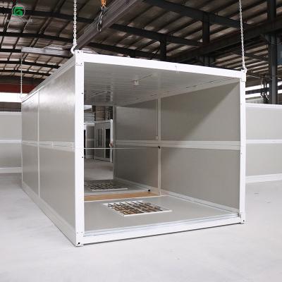 China Shockproof Stainless Steel Prefab Folding Container House Prefabricated Classrooms Fire Resistance for sale