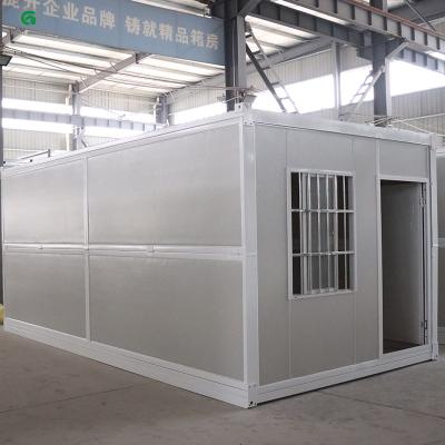 China Sitio plegable prefabricado extensible de la casa del envase para la reconstrucción de la posguerra del desastre en venta