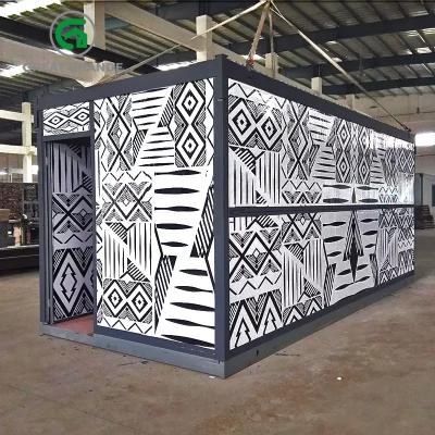 China Shockproof Fold Out Folding Portable House For Postwar Reconstruction for sale