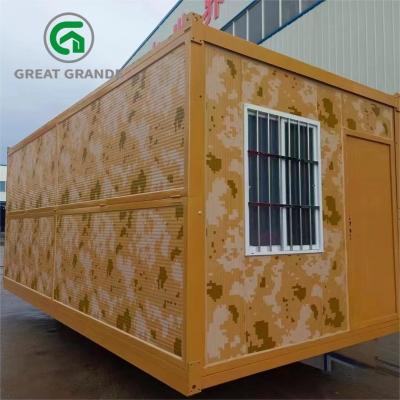 China Collapsible Prefabricated Construction Site Containers Mobile Site Shed for sale