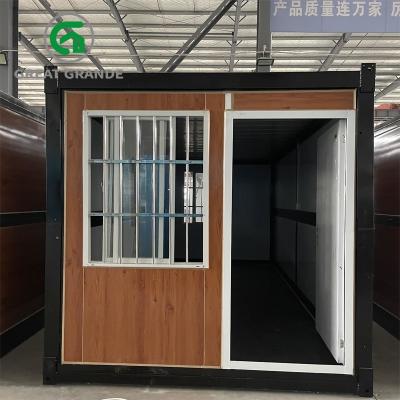 China Galvanized Steel Prefabricated Prefab Folding Container House OEM for sale
