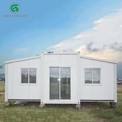 China 20ft Empty Expandable Container House 3 In One Modular Townho For Sale To Dakar à venda