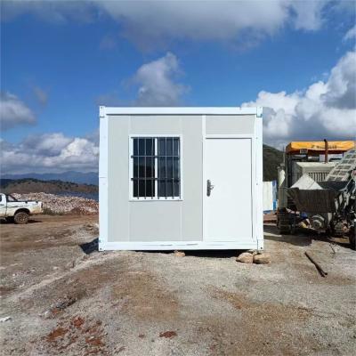 China PU Insulation Rock Wool Folding Container Home For Active Participation In Exhibitions for sale