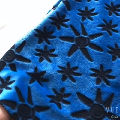 China Double Side Soft Flannel Fleece Fabric Printed Sheared For Bedding Blanket Sleepwear for sale