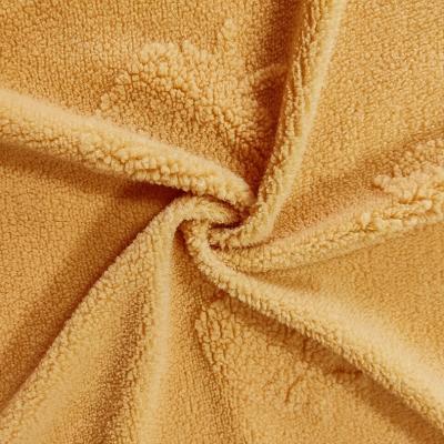 China 100% Polyester Sherpa Fleece Fabric for sale