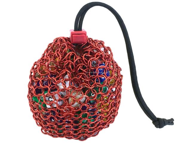 Factory Custom Stainless Steel Chainmail Dice Bag, Chainmail Dice Bag Made of Stainless Steel, Chain maille dice bag