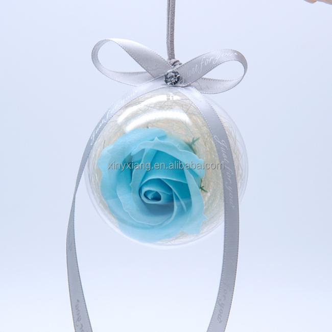 Factory Wholesale Preserved Artificial Rose Soap Flower Hanging, Valentine's Day Gift Eternal Love Soap Flower Rose