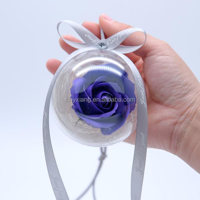 Factory Wholesale Preserved Artificial Rose Soap Flower Hanging, Valentine's Day Gift Eternal Love Soap Flower Rose