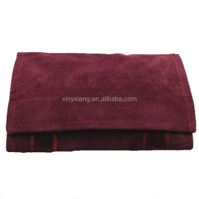Factory Wholesale velvet jewelry roll, The Container Store Velvet Jewelry Rolls, Ring Necklaces Pendants Organizer Storage Bags