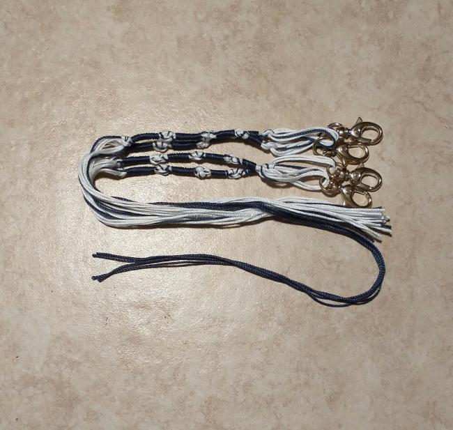Factory Custom Judaism Tzitzits Bracelet, Israel Tzitzit Tassel Tzitzyiot Israeli Jewish Clothing Accessory Macrame Tzitziot