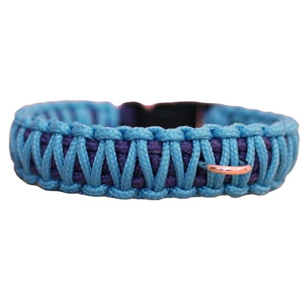 Quality Factory custom Paracord Braided Dog Slip Collar, Hand braided paracord dog slip collar, Paracord 550 Weave Dog Collars for sale