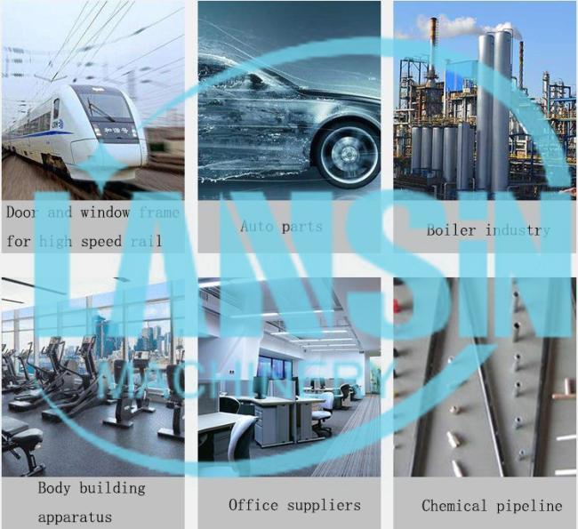 Steel Rods Solid Bar Chamfering Machine / Double Head Tube Chamfering Deburring Machine