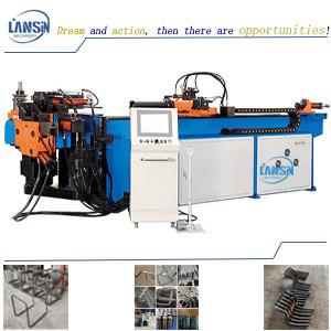 China Square Pipe Bending Machine For Boiler Pipe NC Semi automatic for sale