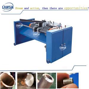 China CNC 50mm Pipe Chamfering Machine Pipe Metalworking Jobs Tube End Deburring Machine for sale