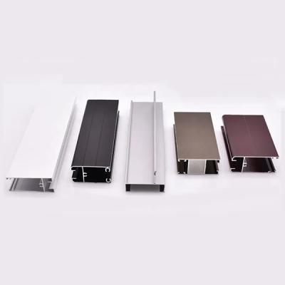 China 50-200mm Width Extruded Aluminum Window Profiles T5-T6 For Building And Construction for sale