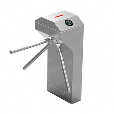 China Manual Vertical Tripod Turnstile Waterproof Tripod Turnstile Standing Automatic Rfid Card Reader Security Vertical Tripo for sale