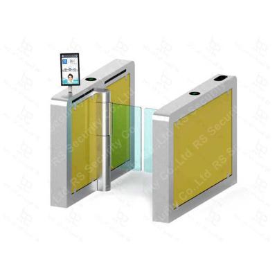 China RFID Scanner Swing Tourniquets Cost-effective Semi-autoturnstile Speed Gate Turnstile With Voice Broadcast for sale