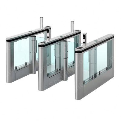 China 1400mm H X 320mm W X 990mm D Silver Casing Tripod Turnstile Gate Opening Time 0.2s for sale
