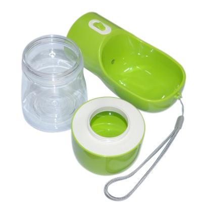 China Silicone Dog Pet Drinking Water Bottle Portable Dispenser Customized For Travel for sale