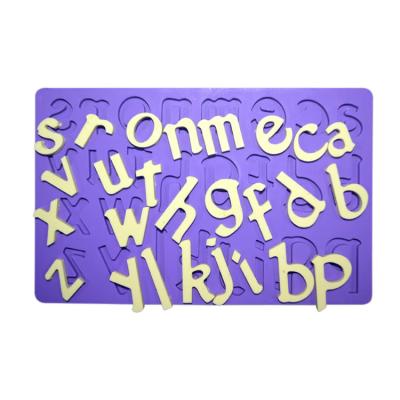 China Fondant Silicone Letter Mold DIY Handmade Alphabet Moulds For Cake Decorating for sale