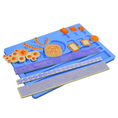 Chine Tapis de cuisson antidérapant de Mats Silicone Furniture Fondant Molds de taille faite sur commande d'ustensiles de cuisson de silicone à vendre