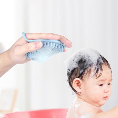 China Waterproof Baby Silicone Products Bath Body Brush Antibacterial Heat Resistant for sale