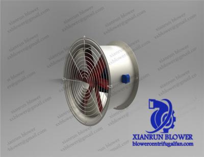 China Tubular Belt Driven Axial Fan , Stainless Steel Boiler Industrial Drum Fan for sale
