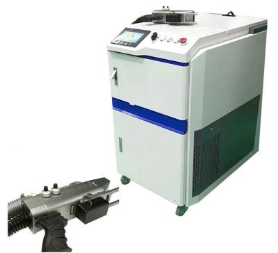 China máquina suja da limpeza do laser da superfície do objeto 600W/sistemas portáteis da limpeza do laser à venda