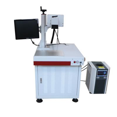 China 3W 5W 10W UV Laser Marking Machine / Plastic Glass Uv Laser Engraver for sale