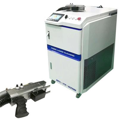 China 100W 200W 300W 500W Fiber Laser Cleaner FDA With Portable Laser Cleaning Gun for sale
