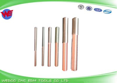 China M5 Tungsten Copper Threading Electrodes / Copper Electrode Without Hole for sale