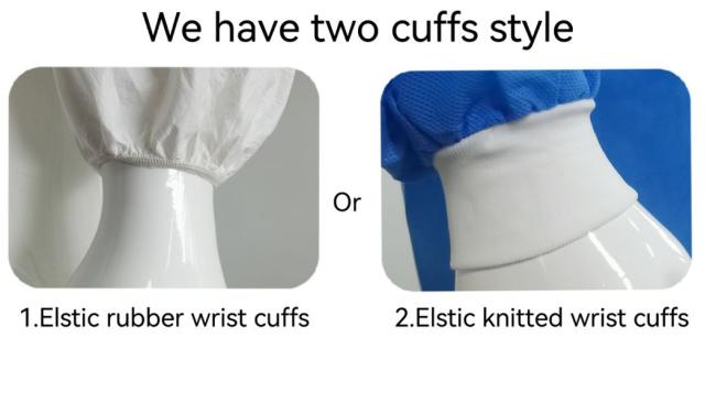 CE Type4/5/6 50GSM-70GSM Microporous Industrial Disposable Coverall