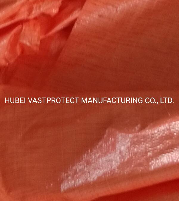 12′ *100′ Orange PE Tarpaulin Roll
