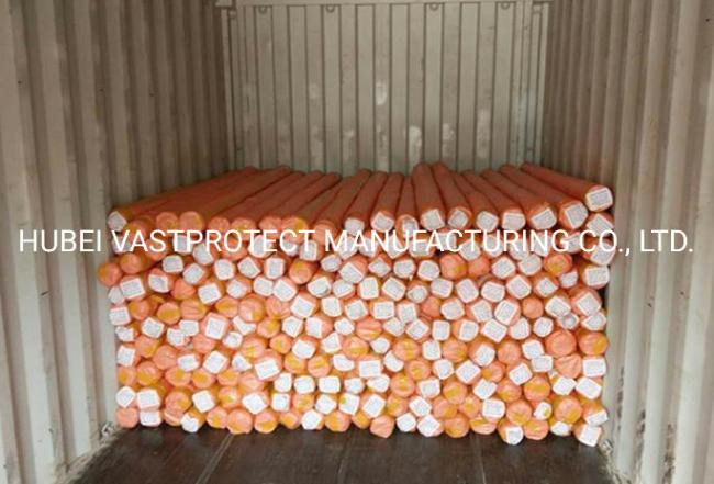 12′ *100′ Orange PE Tarps Roll