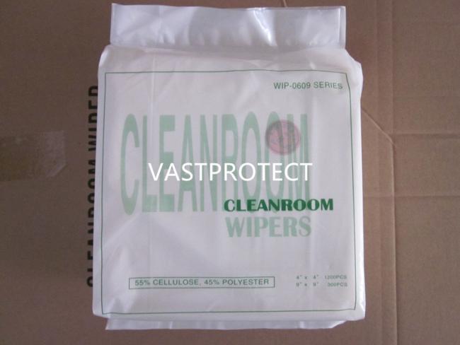 Nonwoven Airlaid Optical Lint Free Cleanroom Dry Paper Wipers 0609