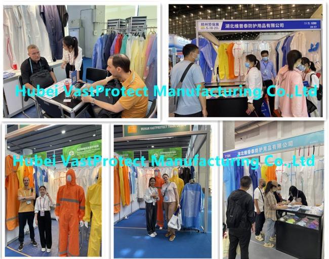 PPE Safety Products Supplier Polypropylene Non Woven PP Head Hairnet Cover Round Disposable Bouffant Cap