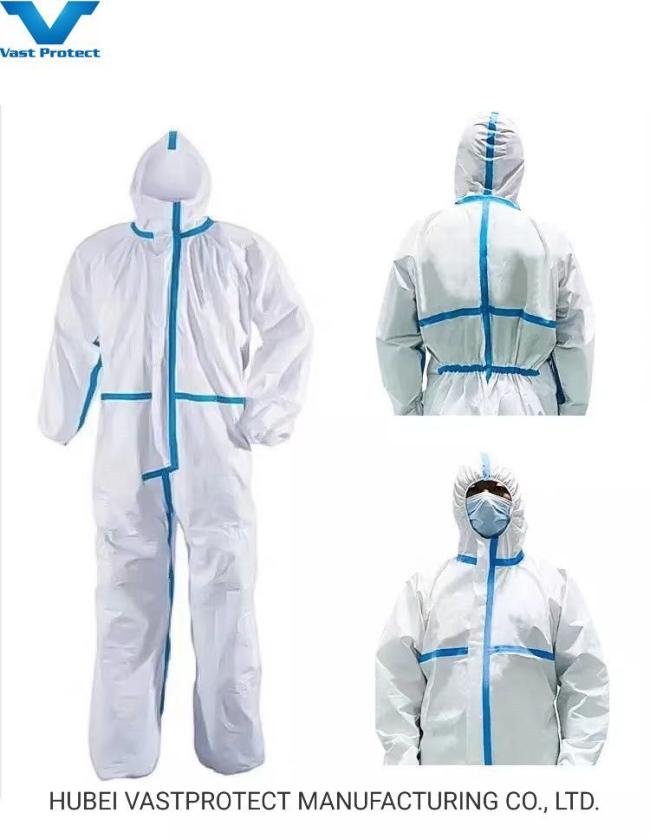 Industry Disposable Safety Working Coverall
