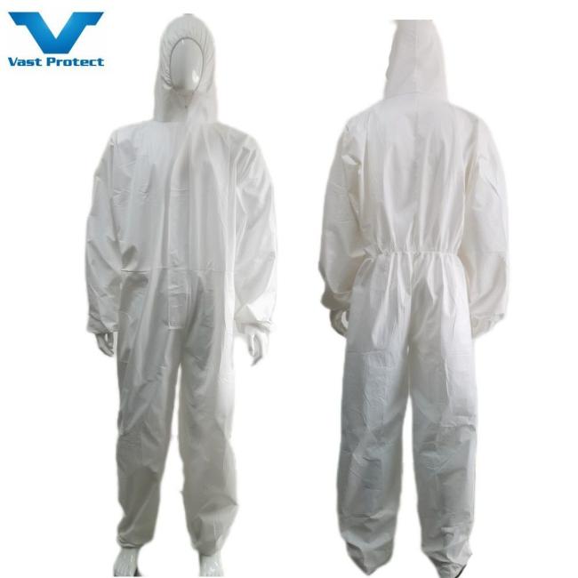 Economical Cheap Dust-Proof Disposable PP Non-Woven Coverall