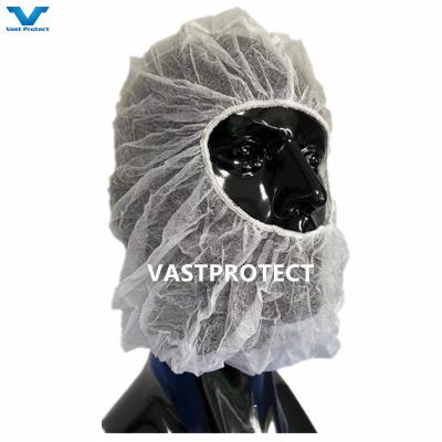 China Disposable Protective Head Cover Polypropylene Non Woven PP Ninja Balaclava Hood for sale