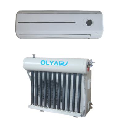 China Olyair Vaccum Pipe Type Hybrid Solar Air Conditioner for sale
