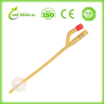 China 100% Foley Catheter 18fr 10cc Woman Pregnancy Care Single Balloon Polymer Materials for sale